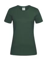 Classic-T Fitted Women Bottle Green