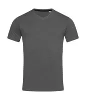 Clive V-neck Slate Grey