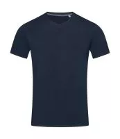 Clive V-neck Marina Blue