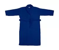 Como Velours Bath Robe Navy