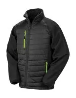 Compass Padded Softshell Black/Lime