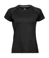 COOLdry Ladies Tee Black Melange