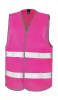 Core Enhanced Visibility Vest Fluorescent Pink
