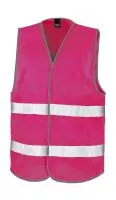 Core Enhanced Visibility Vest Raspberry