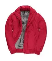 Crew Bomber/women Jacket Red/Warm Grey