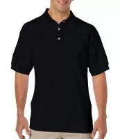 DryBlend Adult Jersey Polo Black