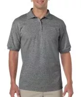 DryBlend Adult Jersey Polo Graphite Heather
