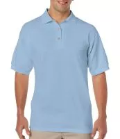 DryBlend Adult Jersey Polo Light Blue