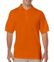 DryBlend Adult Jersey Polo Safety Orange