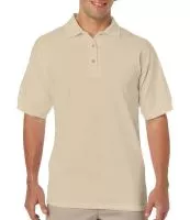 DryBlend Adult Jersey Polo Sand