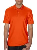 DryBlend® Double Piqué Polo Narancssárga