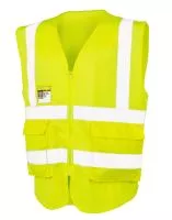 Executive Cool Mesh Safety Vest  Fluorescent Yellow