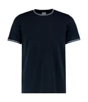 Fashion Fit Tipped Tee Navy/White/Light Blue