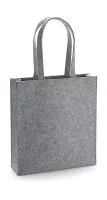 Felt Tote Bag Grey Melange