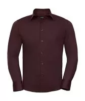 Fitted Long Sleeve Stretch Shirt Port