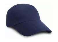 Flat Brushed-Cotton-Cap Navy