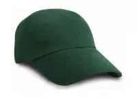 Flat Brushed-Cotton-Cap Forest Green