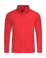 Fleece Jacket Scarlet Red