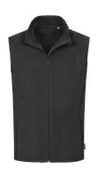 Fleece Vest Grey Steel