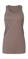 Flowy Racerback Tank Top Pebble Brown