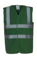 Fluo 2 Band+Brace Waistcoat Paramedic Green