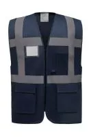 Fluo Executive Waistcoat Navy