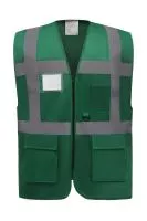 Fluo Executive Waistcoat Paramedic Green
