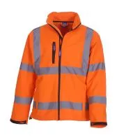 Fluo Softshell Jacket Fluo Orange