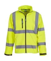 Fluo Softshell Jacket Fluo Yellow
