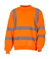 Fluo Sweatshirt Fluo Orange