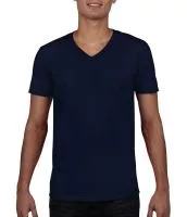 Gildan Mens Softstyle® V-Neck T-Shirt Navy