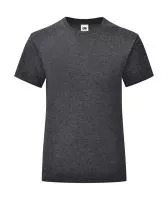 Girls` Iconic 150 T Dark Heather Grey