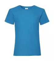 Girls Valueweight T Azure Blue