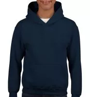 Heavy Blend Youth Hooded Sweat Navy