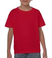 Heavy Cotton Youth T-Shirt Piros