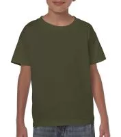 Heavy Cotton Youth T-Shirt Military Green