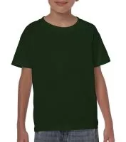 Heavy Cotton Youth T-Shirt Forest Green