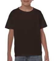 Heavy Cotton Youth T-Shirt Dark Chocolate