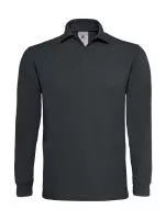 Heavymill LSL Polo Dark Grey