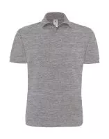 Heavymill Piqué Polo Heather Grey