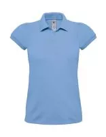 Heavymill/women Polo Sky Blue