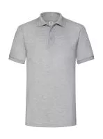 Heavyweight 65/35 Polo Heather Grey