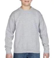 Heavyweight Blend Youth Crew Neck Sport Grey