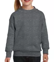 Heavyweight Blend Youth Crew Neck Graphite Heather