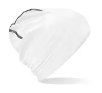 Hemsedal Cotton Beanie White/Black