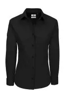 Heritage LSL/women Poplin Shirt Black
