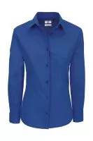 Heritage LSL/women Poplin Shirt Blue Chip