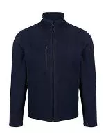 Honestly Made Recycled Full Zip Fleece Navy