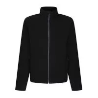 Honestly Made Recycled Full Zip Microfleece Black