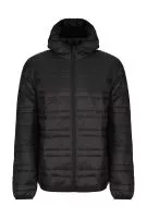 Hooded Firedown Baffle Jacket Black/Black